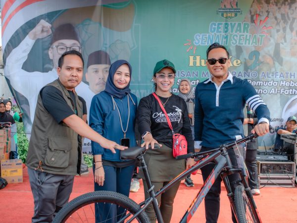 HUT ke 2 BMR, Rano Alfath Gelar Gebyar Senam Sehat, Pasar Murah dan Bakti Sosial di Tangsel