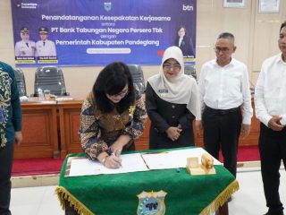 Pemkab Pandeglang Dan PT Bank BTN Persero Tbk Teken Kerjasama Dibidang Perbankan