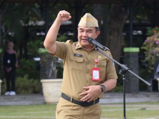 Pimpin Apel Semun, Sekda Soma Sampaikan Penguatan PAD, Integrasi Data, dan Kesiapsiagaan Bencana