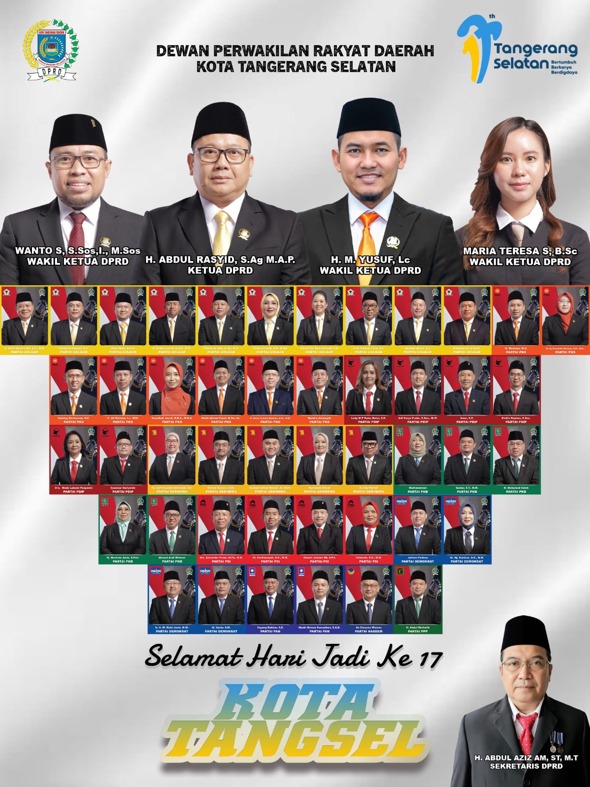 HUT ke 17 Kota Tangsel.