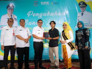 Pilar Buka Festival Literasi Blandongan Dan Kukuhkan Bunda Literasi Tangsel