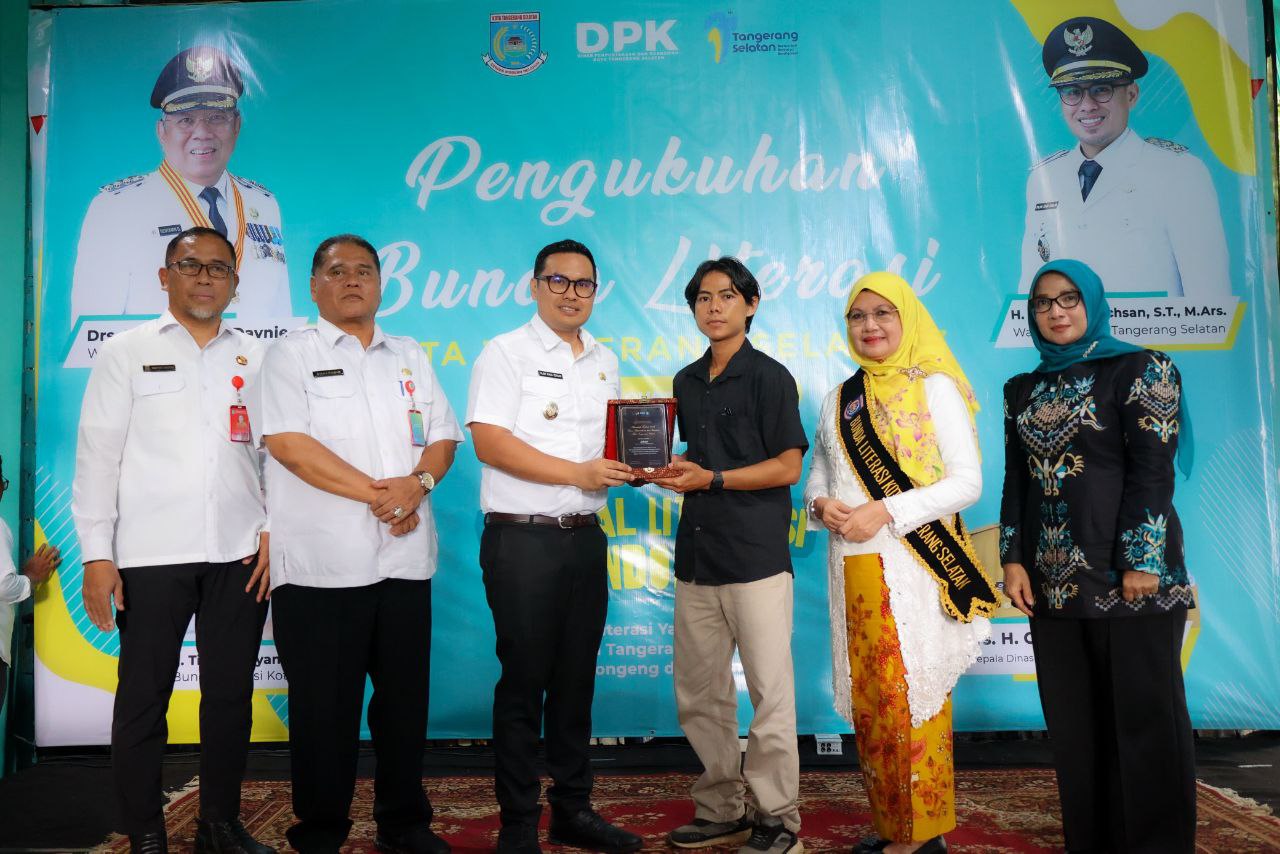 Kegiatan Pengukuhan Bunda Literasi Kota Tangsel.