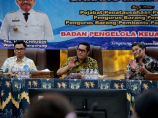 Wakil Wali Kota Maryono Apresiasi Pengelolaan Aset Daerah Kota Tangerang