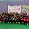 Para Ibu-ibu saat ikut Lomba Bola Voli yang di gelar Rano Alfath di Balaraja.