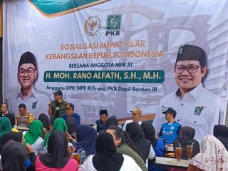 Rano Alfath Sosialisasi Empat Pilar Kebangsaan di Villa Balaraja, Tekankan Ketahanan Keluarga dan Kepedulian Antar Warga