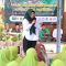 Wabup Intan saat menghadiri kegiatan pengajian Muslimat Fatayat NU di Pakulonan Barat Kecamatan Kelapa Dua.
