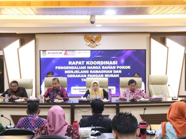 Pemkab Tangerang Gelar Rakor Pengendalian Harga Pangan Jelang Ramadan, Wabup Intan ingin GPM Tepat Sasaran