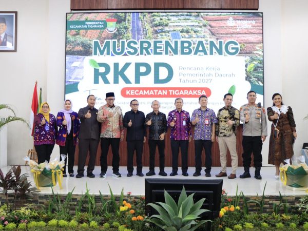 Kecamatan Tigaraksa Raih Capaian Pembangunan Hebat, Kini Dimaksimalkan Lewat Musrenbang