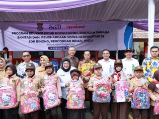 Wabup Intan Apresiasi Program CSR Lippoland untuk SD Negeri Binong 1 dan 2