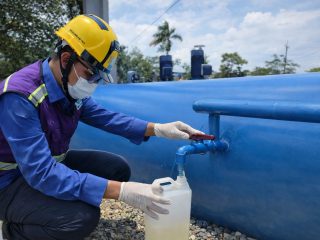 Tanggapi Isu Pencemaran Cisadane, Perumdam TKR Jamin Kualitas Air Bersih Pelanggan