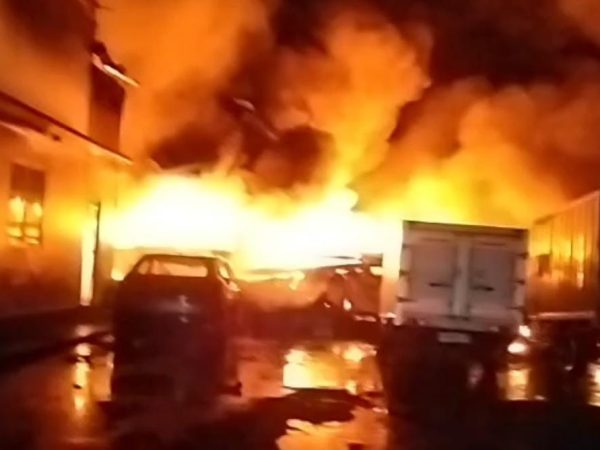 Diduga Korsleting, Pabrik di Cikupa Dilalap Api