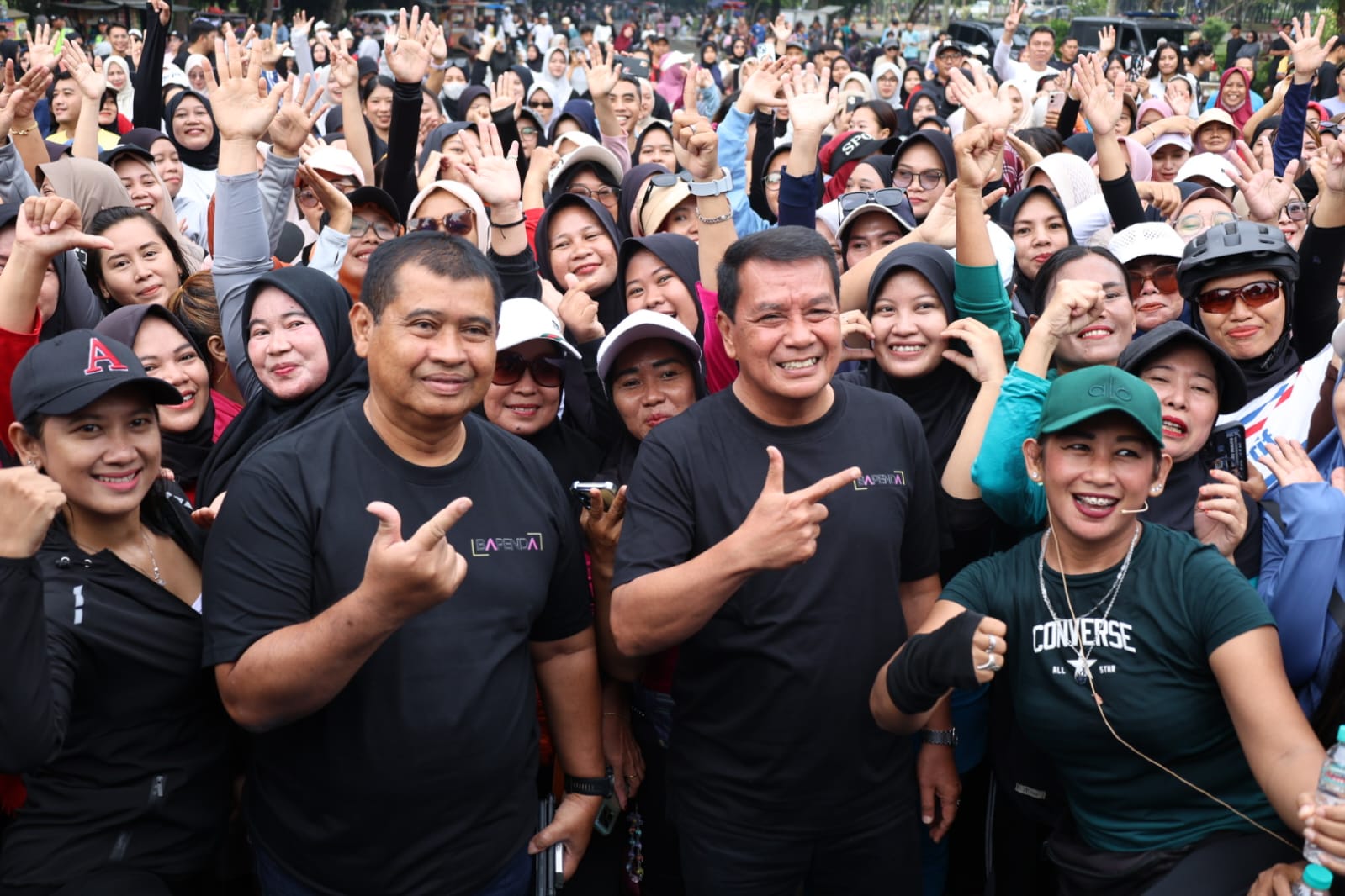 Kegiatan TAXPO Tahun 2026 yang diselenggarakan oleh Badan Pendapatan Daerah Kabupaten Tangerang di kawasan Car Free Day Puspemkab Tangerang.