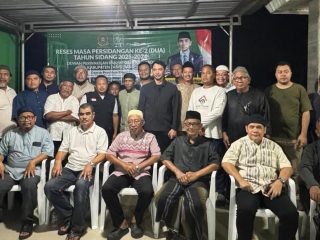 Gelar Reses, Iqrar Risyad DPRD Kabupaten Tangerang Serap Aspirasi Konsituennya di Dapil 6