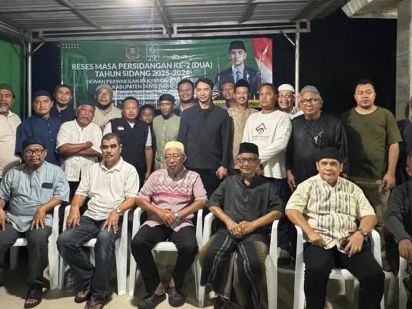 Gelar Reses, Iqrar Risyad DPRD Kabupaten Tangerang Serap Aspirasi Konsituennya di Dapil 6