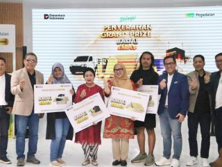 Pegadaian Kantor Wilayah IX Serahkan Hadiah Emas 1 Kg kepada Nasabah