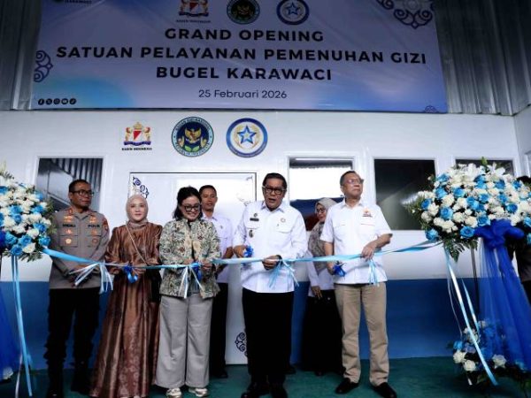 Wakil Wali Kota Tangerang Maryono Resmikan SPPG Bugel Karawaci