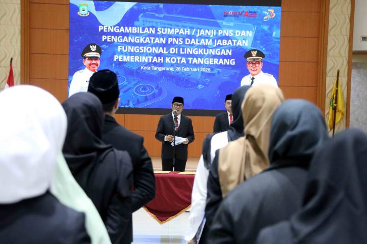 Pelantikan ASN Pemkot Tangerang.