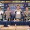 Kapolresta Tangerang Kombes Pol Andi Muhammad Indra Waspada Amirullah bersama jajarannya saat menunjukan barang bukti yang berhasil diamankan.