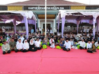 HUT ke-19 Kecamatan Kelapa Dua Dirayakan Sederhana dan Penuh Kebersamaan