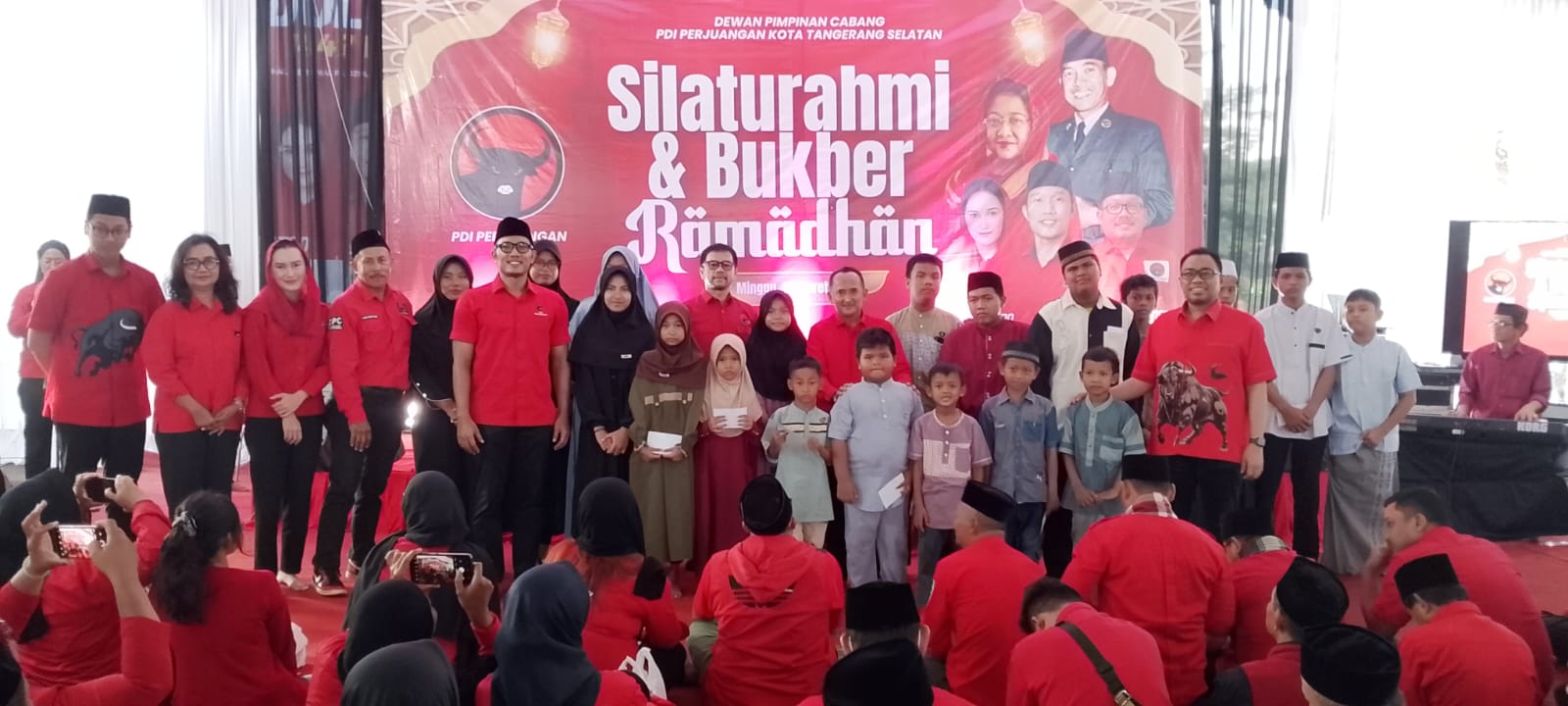 Kegiatan Buka Puasa Bersama kader PDIP Tangsel dan Santuni Anak Yatim.
