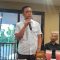 Kepala Kejaksaan Negeri Kabupaten Tangerang Wahyudi Eko Husodo saat menyampaikan sambutannya di kegiatan buka puasa bersama para jurnalis.