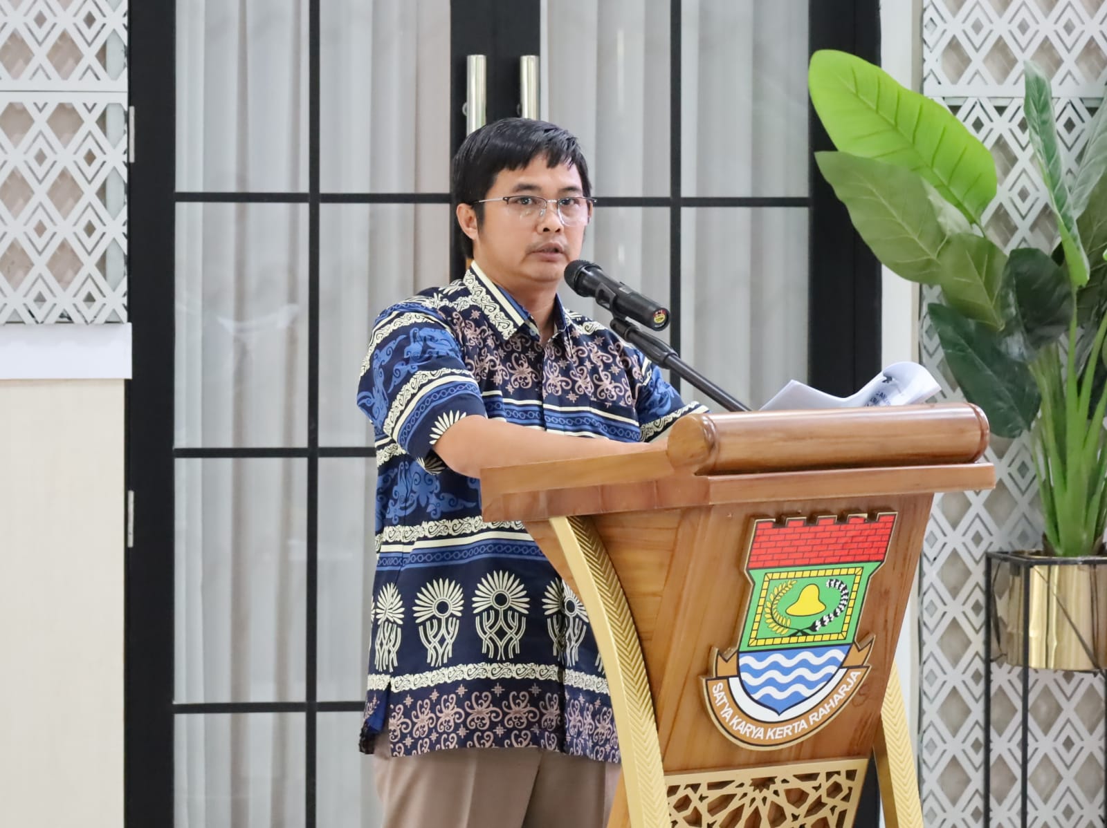 Kepala Bappeda Kabupaten Tangerang Erwin Mawandy.