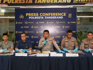 Polresta Tangerang Ungkap Kasus Tawuran Maut, 14 Pelajar Diamankan