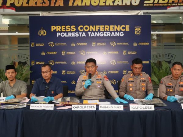 Polresta Tangerang Ungkap Kasus Tawuran Maut, 14 Pelajar Diamankan
