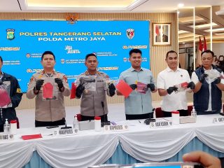 Polres Tangsel Bongkar Jaringan Curanmor dan Penggelapan Mobil, 10 Pelaku Ditangkap