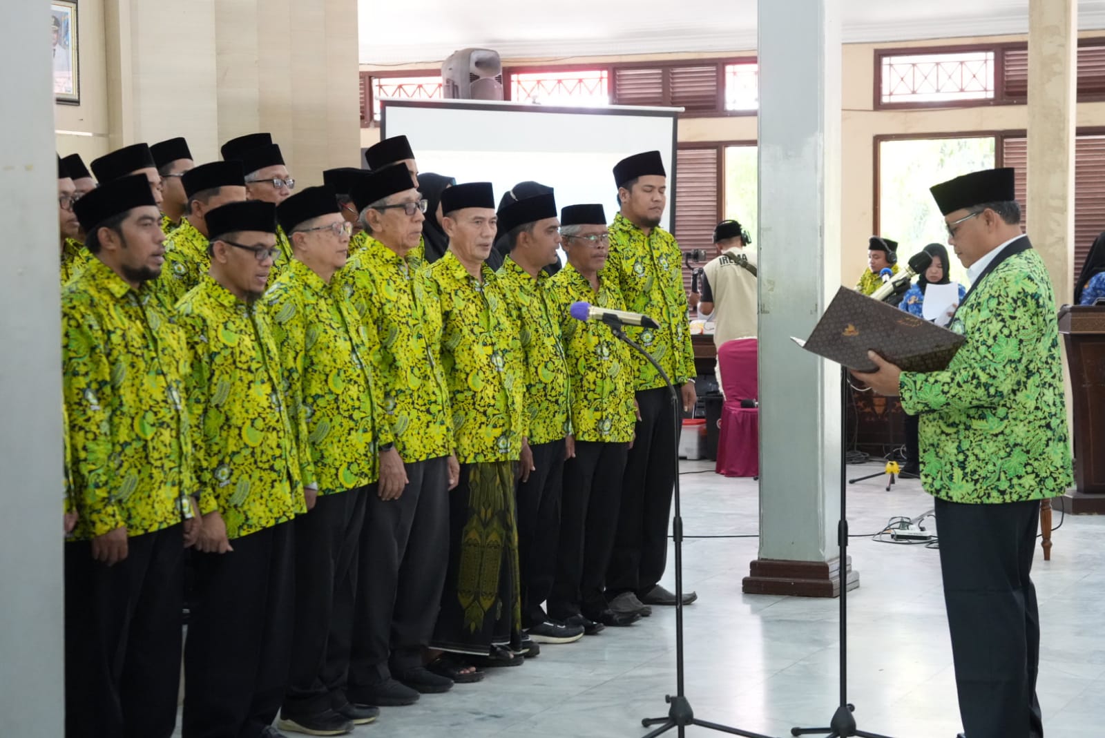 Pelantikan Dewan Masjid Indonesia (DMI) Kabupaten Pandeglang.