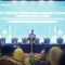 Sekda Banten Deden Apriandhi di RUPS Bank Banten.