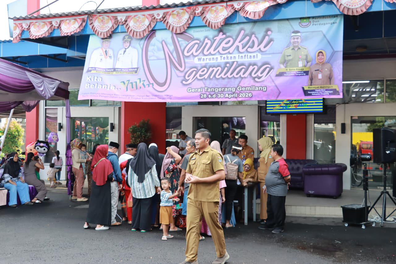 Disperindag Kabupaten Tangerang Luncurkan Program Warteksi Gemilang.