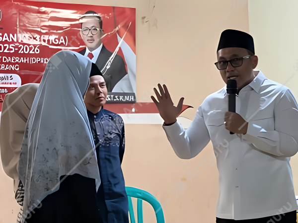 Gelar Reses di Binong, Anggota DPRD Kabupaten Tangerang Hugo S. Franata Serap Aspirasi Warga