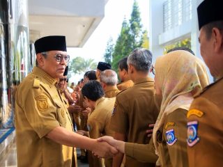Pemkot Tangsel Gelar Apel dan Halalbihalal, Benyamin Sampaikan Berbagai Agenda Prioritas