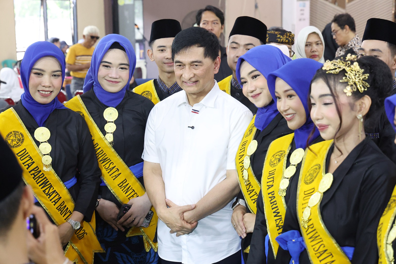 Wagub Dimyati saat bersama Duta Pariwisata.