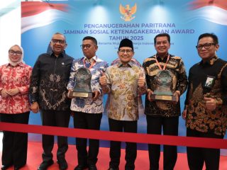Pemkab Tangerang Raih Paritrana Award, Terbaik Nasional Perlindungan Pekerja Rentan