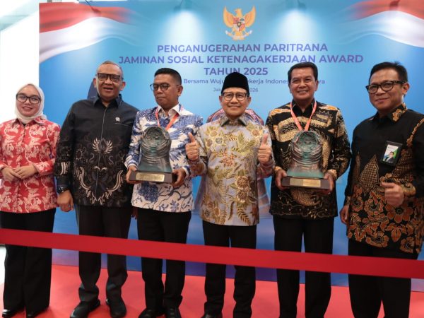 Pemkab Tangerang Raih Paritrana Award, Terbaik Nasional Perlindungan Pekerja Rentan