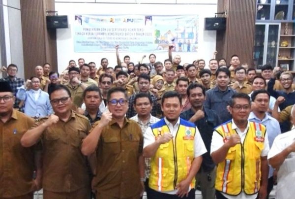 DSDABMBK Kota Tangsel Gelar Sertifikasi K3 untuk Tingkatkan Profesionalisme Konstruksi