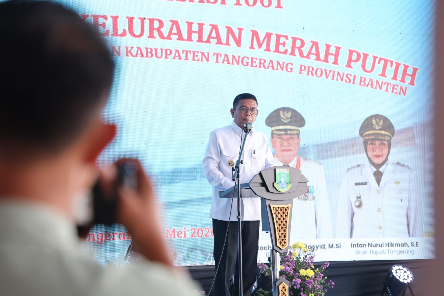 Gubernur Banten Andra Soni.