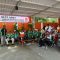 Driver Ojol saat di Rest Area Charger Gratis kantor PKS Kabupaten Tangerang di Tigaraksa.