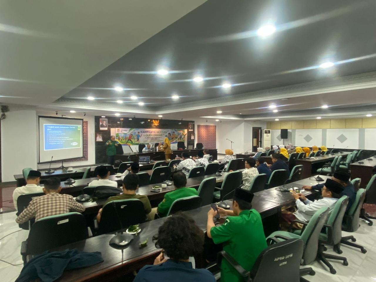 Dinas Kesehatan Kabupaten Tangerang Sosialisasi Germas Bersama Organisasi Masyarakat (Ormas).