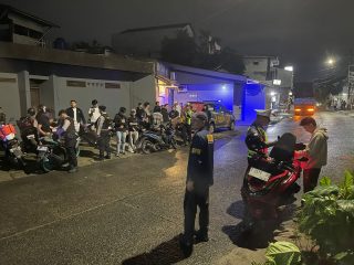 Polsek Curug Gelar Patroli dan Razia Stasioner, Amankan 1 Truk dan 4 Motor Tanpa Surat