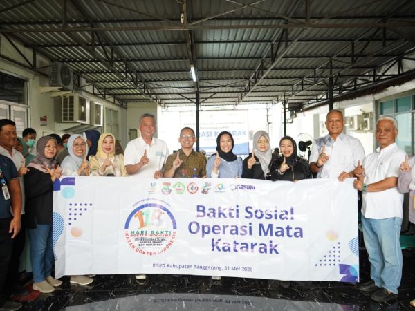 Hari Bakti Dokter Indonesia, RSUD Kabupaten Tangerang Gelar Operasi Katarak Gratis