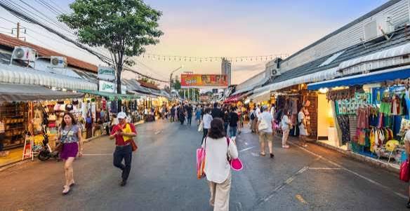 Pasar Akhir Pekan Chatuchak.