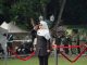 Bupati Pandeglang Dewi Setiani saat memimpin upacara Hari Lahir Pancasila 2026.
