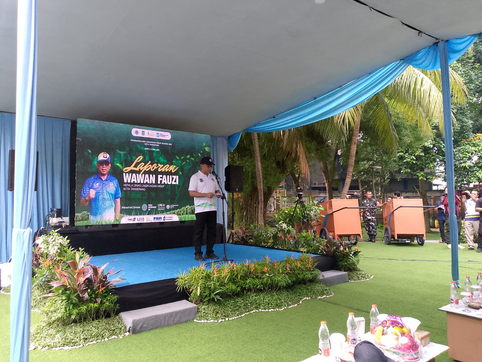 Kepala DLH Kota Tangerang Wawan Fauzi.