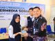 Kepala Bidang Informasi dan Komunikasi Publik (IKP) Diskominfo Kabupaten Tangerang Febi Febiansyah Yusuf, S.Ikom, M.Si saat bersama siswa SMPN 2 Tigaraksa.