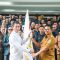 Gubernur Andra Soni bersama ketua Oong Syahroni saat kegiatan pelepasan KTNA Banten.