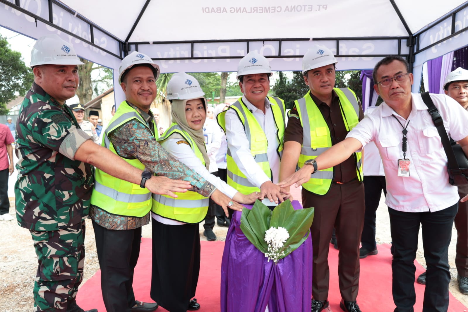 Ground Breaking Gedung 6 Lantai RSUD Balaraja.