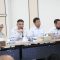 Sekretaris Daerah Pemprov Banten, Deden Apriandhi bersama Kepala Satuan Tugas Koordinasi dan Supervisi (Korsup) Wilayah II Direktorat Korsup KPK, Arif Nurcahyo.